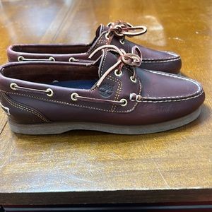 Timberland Brown Leather Loafers